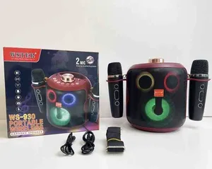 Karaoke zvučnik s 2 bežična mikrofona, WS-930 (slika 2)