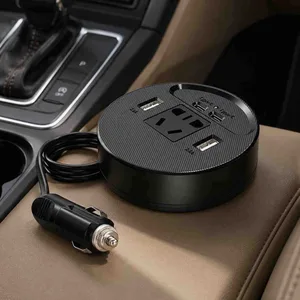 Pretvarač napona za auto 12 V na 220 V, 150 W, s USB priključcima