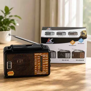 Radio s 4 opsega na struju i baterije, smeđi, RX-608AC