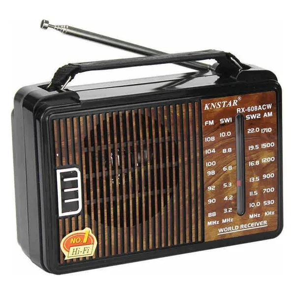Radio s 4 opsega na struju i baterije, smeđi, RX-608AC (slika 3)