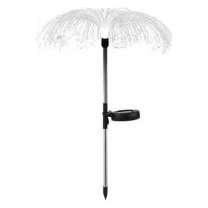 Solarne ubodne lampe meduze sa svjetlećim nitima, 7 boja, set od 2 (slika 6)