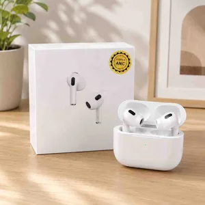 Bežične Bluetooth slušalice s kutijom za punjenje, bijele
