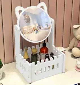 Organizer za kozmetiku s okruglim ogledalom ZY5036A