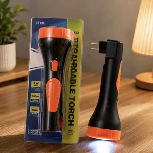 Punjiva baterijska lampa s utikačem za struju, 1 W