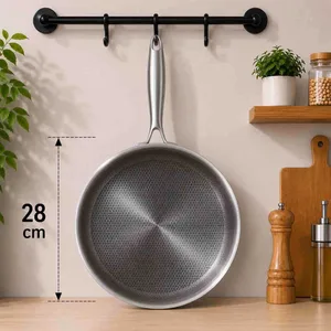 Metalna tava sa saćastom neljepljivom površinom, 28 cm
