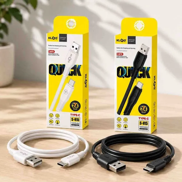 USB-C kabl KLGO S-115, 1 m, 2,4 A