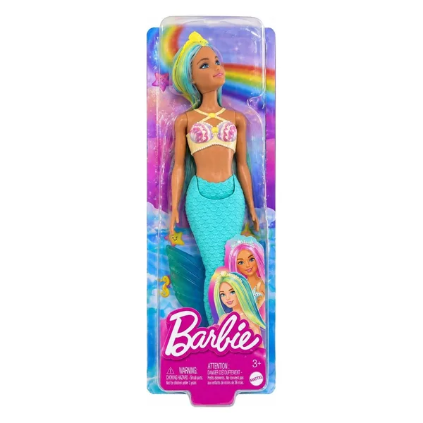 Barbie lutka sirena — tirkizna