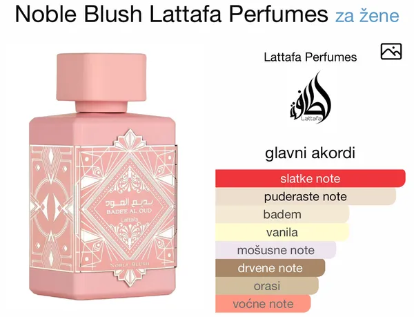 Bade Al Oud Nooble Blush by Lattafa
