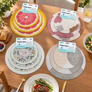 Okrugli podmetači za stol, set od 3 (20, 25 i 30 cm)