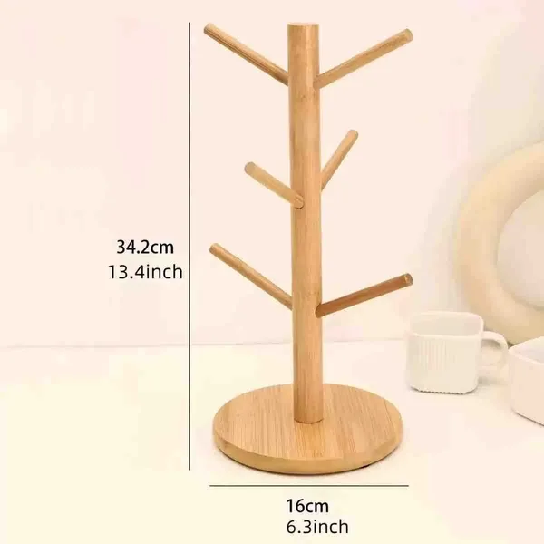 Bambusov stalak za šolje 34 cm (slika 2)