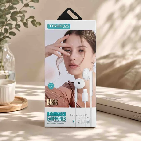Žičane slušalice s Lightning priključkom TREQA EP-776