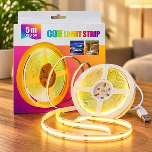 COB LED traka 5 m na USB 5 V