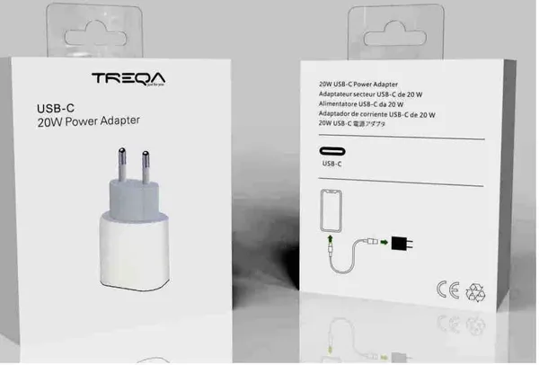 USB-C punjač za mobitel TREQA 20 W (slika 3)