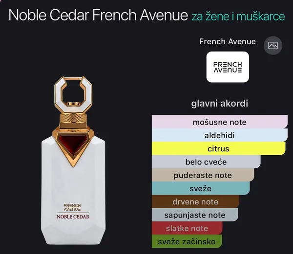 Noble Cedar French Avenue