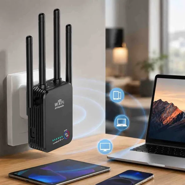 WiFi pojačivač signala s 4 antene, 300 Mbps