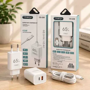 Brzi punjač TREQA CS-228 65 W s USB-C kablom
