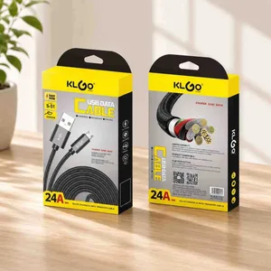 Pleteni micro USB kabl KLGO S-51, 2 m