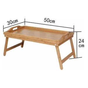 Sklopivi stolić za krevet 50×30×24 cm (slika 2)