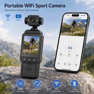 Prijenosna WiFi sportska kamera 1080p s okretnom lećom