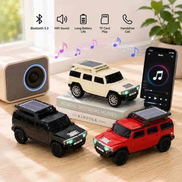 Bluetooth zvučnik u obliku terenca sa solarnim panelom, WS-696