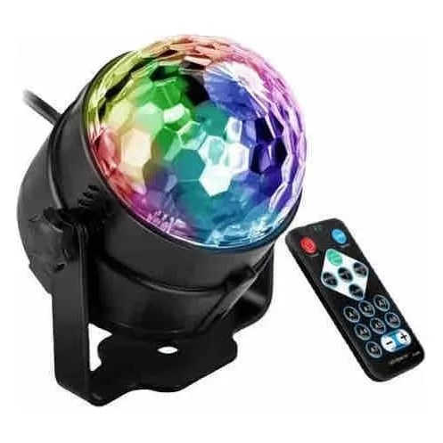 Rotirajuća disko kugla s LED efektima i daljinskim, USB (slika 6)