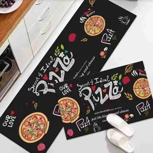 Set prostirki za kuhinju 40×60 i 40×120 cm — pizza