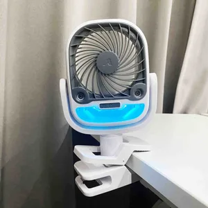 Ventilator sa štipaljkom i raspršivanjem vodene maglice, USB