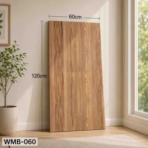 Samoljepljiva zidna pločica 60×120 cm — smeđe drvo WMB-060