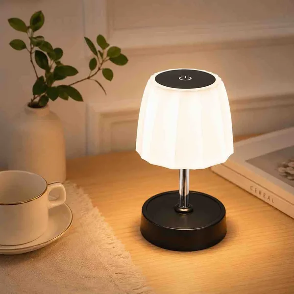 Teleskopska LED noćna lampa — okomiti uzorak abažura