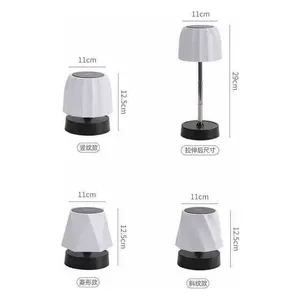 Teleskopska LED noćna lampa — okomiti uzorak abažura (slika 2)