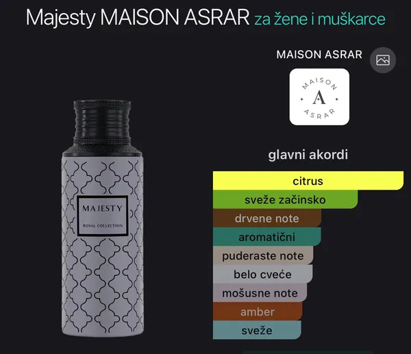Majesty Maison Asrar