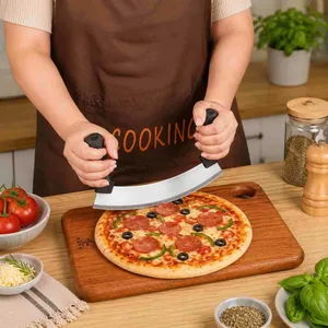 Dvoručni nož za pizzu i sjeckanje