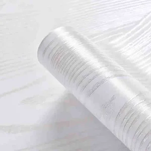 Samoljepljiva tapeta 45 cm × 2 m — bijelo drvo (slika 3)