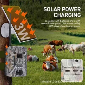 Solarna 4G lovačka kamera SECTEC s GPS-om, 3 MP (slika 2)