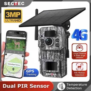 Solarna 4G lovačka kamera SECTEC s GPS-om, 3 MP