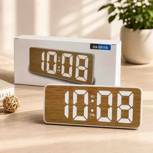 Digitalni LED sat izgleda drveta, GS-5911B