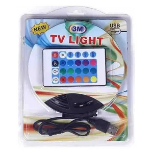 RGB LED traka za TV 3 m, USB 5 V, s daljinskim (slika 6)
