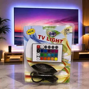 RGB LED traka za TV 3 m, USB 5 V, s daljinskim