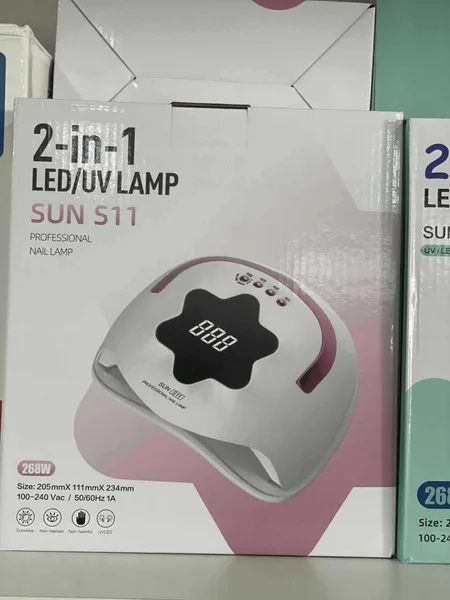 UV LED lampa za nokte za obje ruke, s displejem u obliku cvijeta (slika 2)