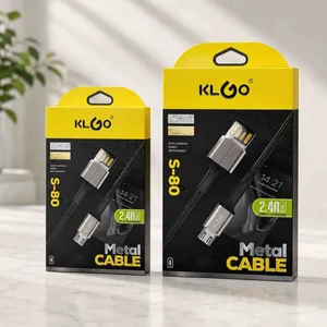 Micro USB kabl s metalnim priključcima KLGO S-80