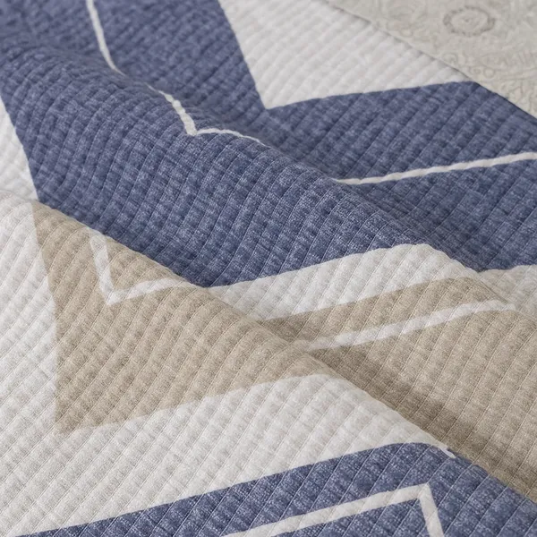 Pamučna posteljina jednostruka — cik-cak — detalj