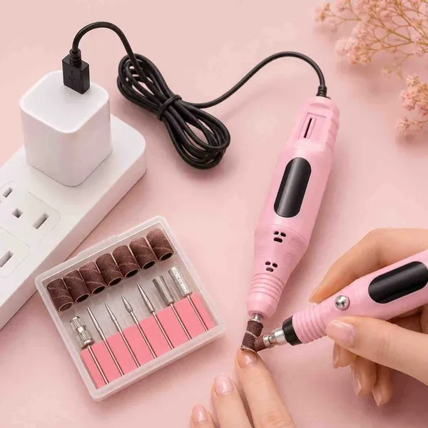 USB električna olovka za manikir s nastavcima