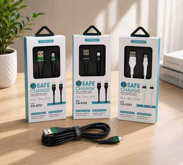 Micro USB kabl TREQA Safe Charge CA-8781