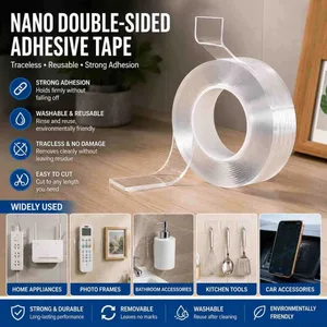 Dvostrana prozirna nano ljepljiva traka, 3 m