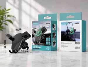 Držač za mobitel u autu s bežičnim punjenjem 15 W TREQA TR-W18 (slika 2)