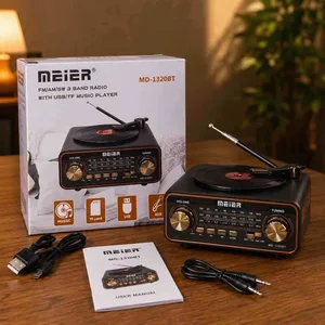 Retro radio izgleda gramofona s Bluetoothom, MD-1320BT