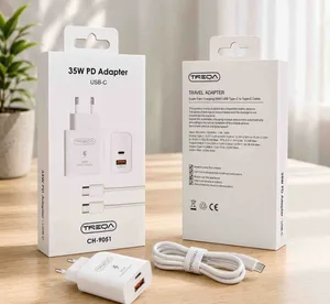 Brzi punjač TREQA CH-9051 35 W PD (USB-C + USB) s kablom