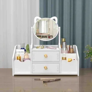 Organizer za šminku s ogledalom i 2 ladice ZY-5020C (slika 2)
