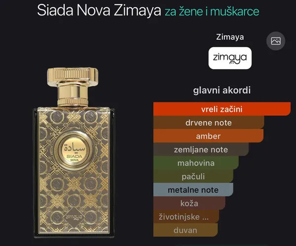 Siada Nova Zimaya