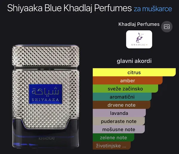 Shiyaaka Blue by Khadlaj